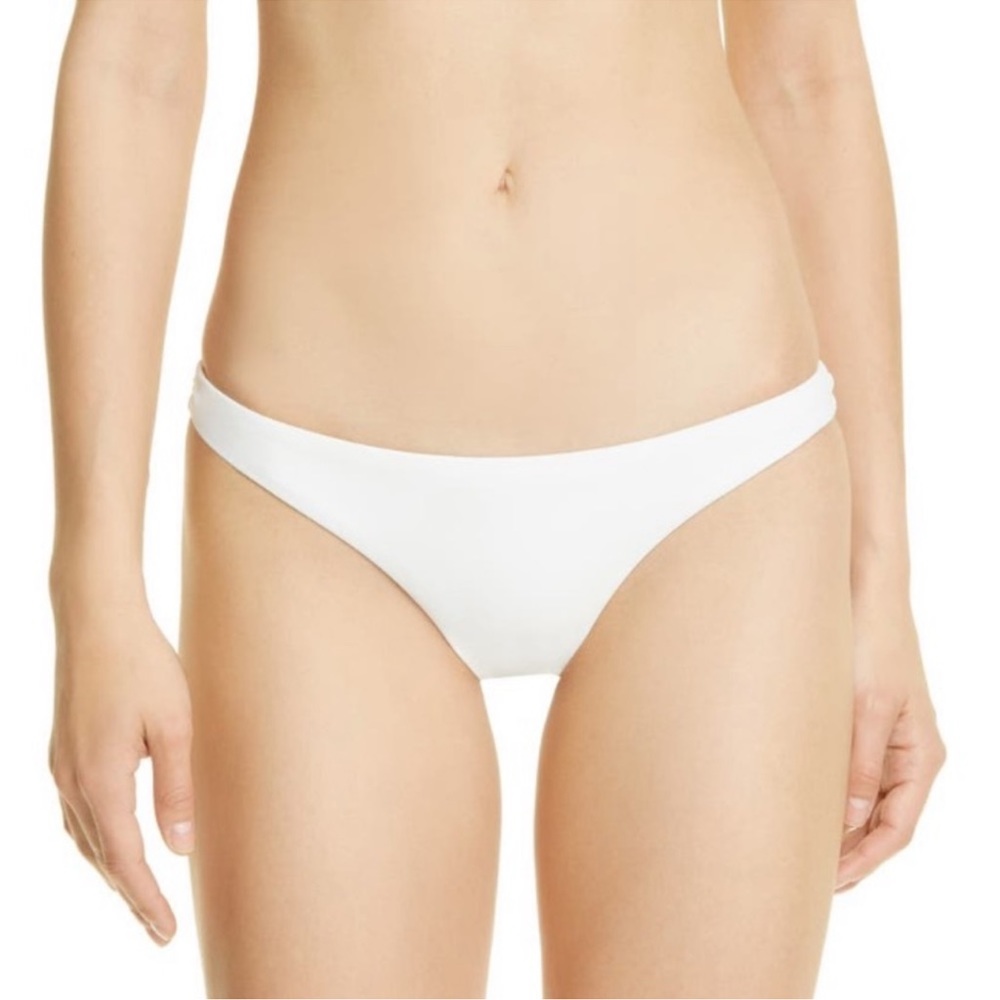 ZIMMERMANN Cassia Waterfall Frill Bikini Bottom NEW Size Ivory